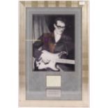 BUDDY HOLLY - INCREDIBLE RARE ORIGINAL AUTOGRAPH