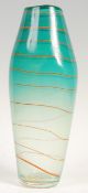 20TH CENTURY SCANDINAVIAN STUDIO ART GLASS TORPEDO