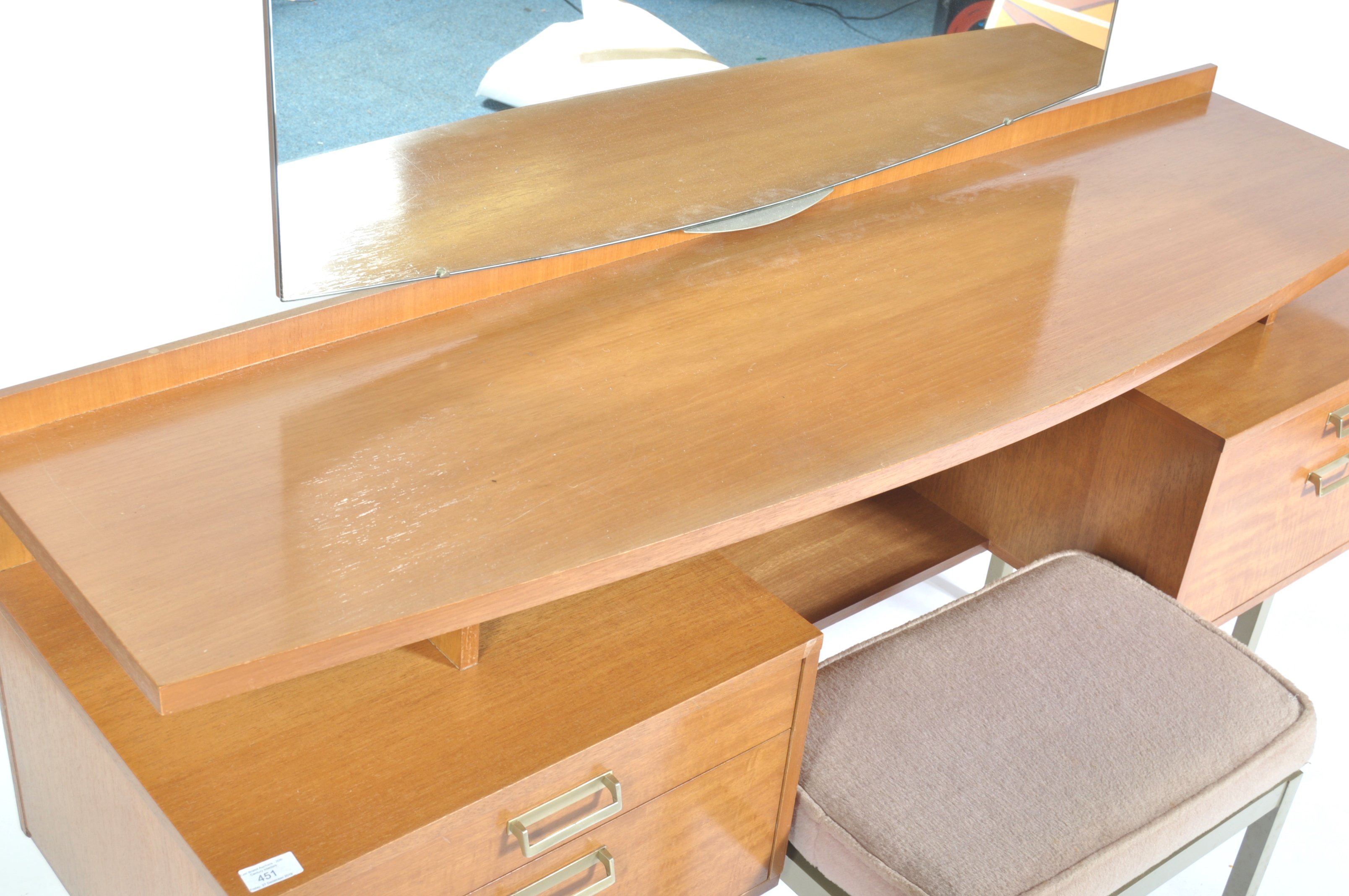 GPLAN LIMBA RANGE 1960'S DRESSING TABLE BY LESLIE - Image 3 of 7