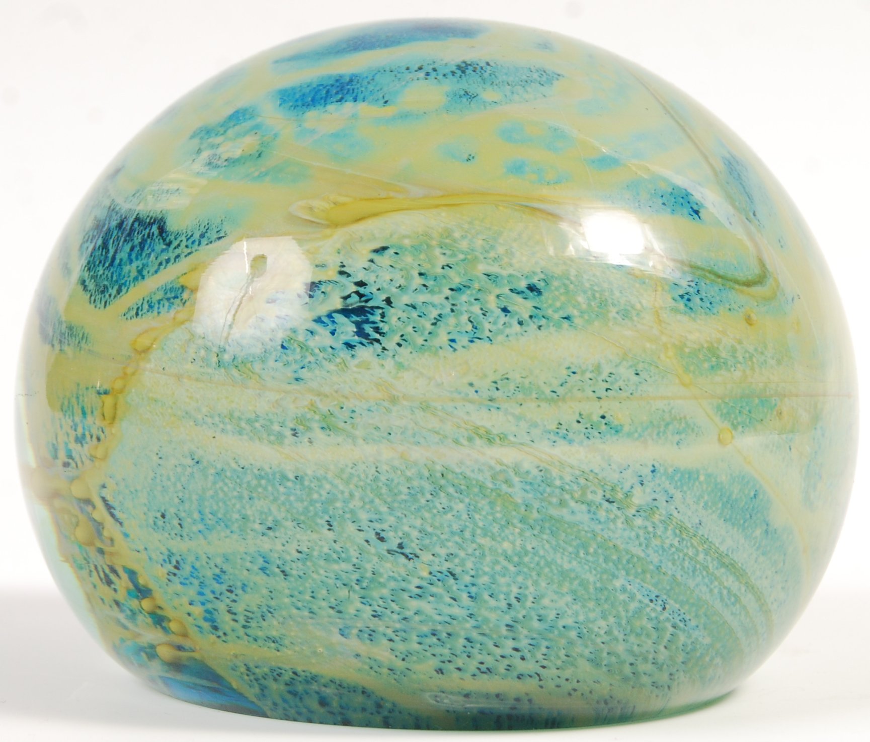 MDINA SAND & SEA MALTESE SWIRL STUDIO ART GLASS PA