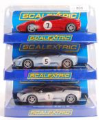 COLLECTION OF SCALEXTRIC 1/32 SCALE SLOT RACING CARS