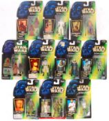 COLLECTION OF ASSORTED CARDED STAR WARS ACTION FIGURES