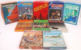 COLLECTION OF AVALON HILL STRATEGY BOARD GAMES