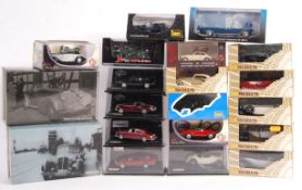 COLLECTION OF 1/43 SCALE BOXED DIECAST MODELS