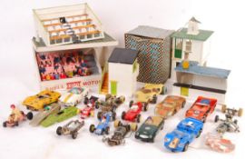 COLLECTION OF ASSORTED VINTAGE SCALEXTRIC CARS AND