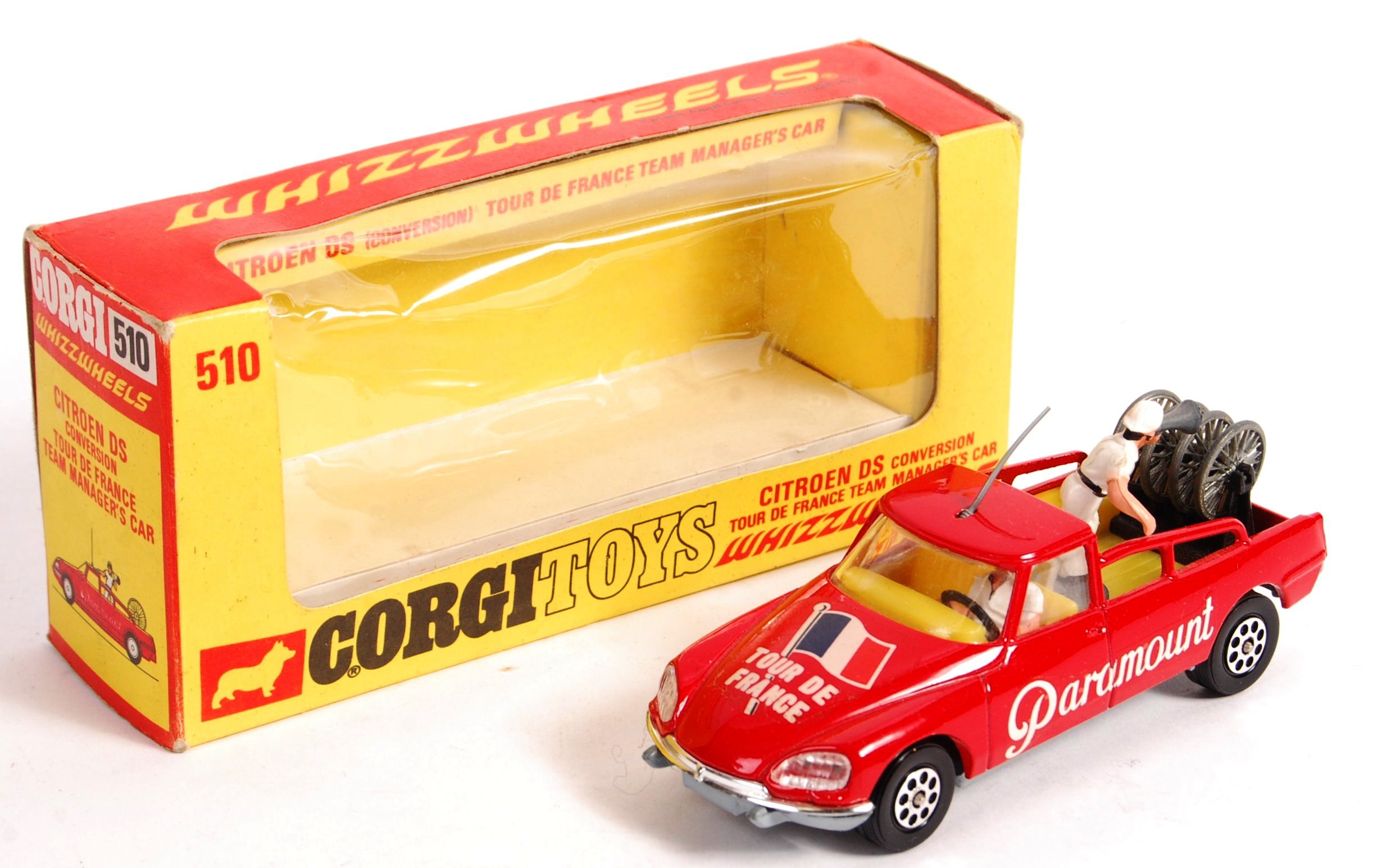 RARE VINTAGE CORGI TOYS WHIZZWHEELS DIECAST BOXED MODEL