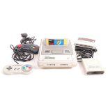 SNES SUPER NINTENDO ENTERTAINMENT SYSTEM WITH GAME