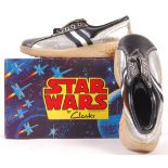 RARE PAIR OF VINTAGE UNUSED STAR WARS CLARKS SHOES