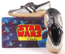 RARE PAIR OF VINTAGE UNUSED STAR WARS CLARKS SHOES