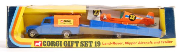 VINTAGE CORGI TOYS ' GIFT SET 19 ' BOXED DIECAST MODEL SET