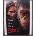 PLANET OF THE APES - ANDY SERKIS - AUTOGRAPHED POSTER