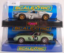 SCALEXTRIC 1/32 SCALE SLOT RACING CARDS - FORD & FERRARI