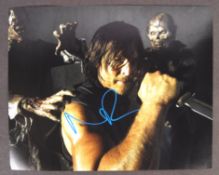 THE WALKING DEAD - NORMAN REEDUS - SIGNED PHOTOGRAPH