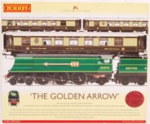 HORNBY GREAT BRITISH TRAINS GOLDEN ARROW BOXED 00 GAUGE SET