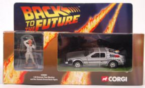 CORGI BACK TO THE FUTURE DELOREAN TIME MACHINE