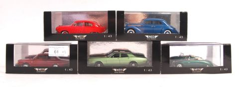 COLLECTION OF NEO 1/43 SCALE PRECISION BOXED DIECA