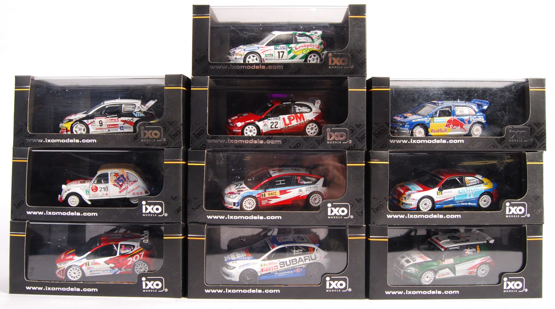 ASSORTED IXO 1/43 SCALE PRECISION DIECAST MODEL CA