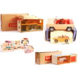 INCREDIBLE LARGE COLLECTION OF VINTAGE LUNDBY DOLLS HOUSE ITEMS