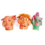 PHIL EASON PRODUCTION MADE MASTER PUPPETEER MARIONETTE HEADS