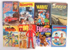 ASSORTED 1960'S AND LATER COMIC BOOK ANNUALS