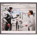 ROBOCOP (2014) - RARE DUAL SIGNED PHOTOGRAPH - OLDMAN & KINNAMAN