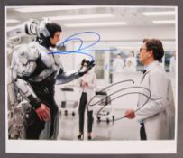 ROBOCOP (2014) - RARE DUAL SIGNED PHOTOGRAPH - OLDMAN & KINNAMAN