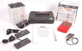 ORIGINAL SEGA MASTER SYSTEM II GAMES CONSOLE, GAMES AND GAMEBOY