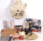 COLLECTION OF ASSORTED VINTAGE STAR WARS TOYS