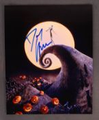 THE NIGHTMARE BEFORE CHRISTMAS - DANNY ELFMAN - SIGNED PHOTO