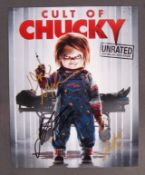 THE CULT OF CHUCKY - HORROR - CAST SIGNED PHOTOGRAPH