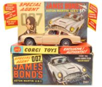 INCREDIBLE MINT+ CORGI JAMES BOND 261 ASTON MARTIN