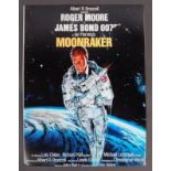 JAMES BOND 007 - ROGER MOORE AUTOGRAPHED MOONRAKER