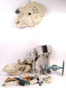 LARGE COLLECTION OF ASSORTED VINTAGE STAR WARS PLAYSETS