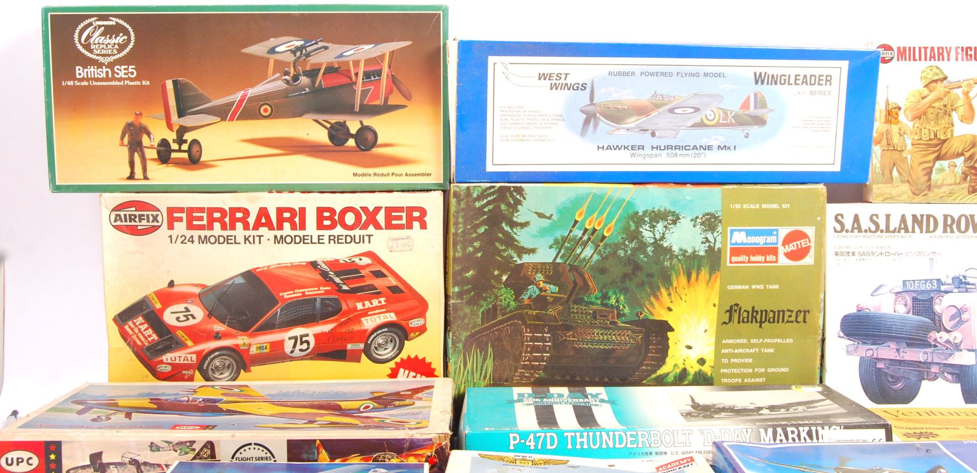 LARGE COLLECTION ASSORTED VINTAGE PLASTIC MODEL KITS - Image 2 of 5