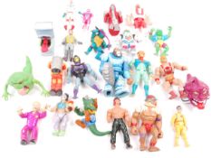 COLLECTION OF 20+ 1980'S ACTION FIGURES