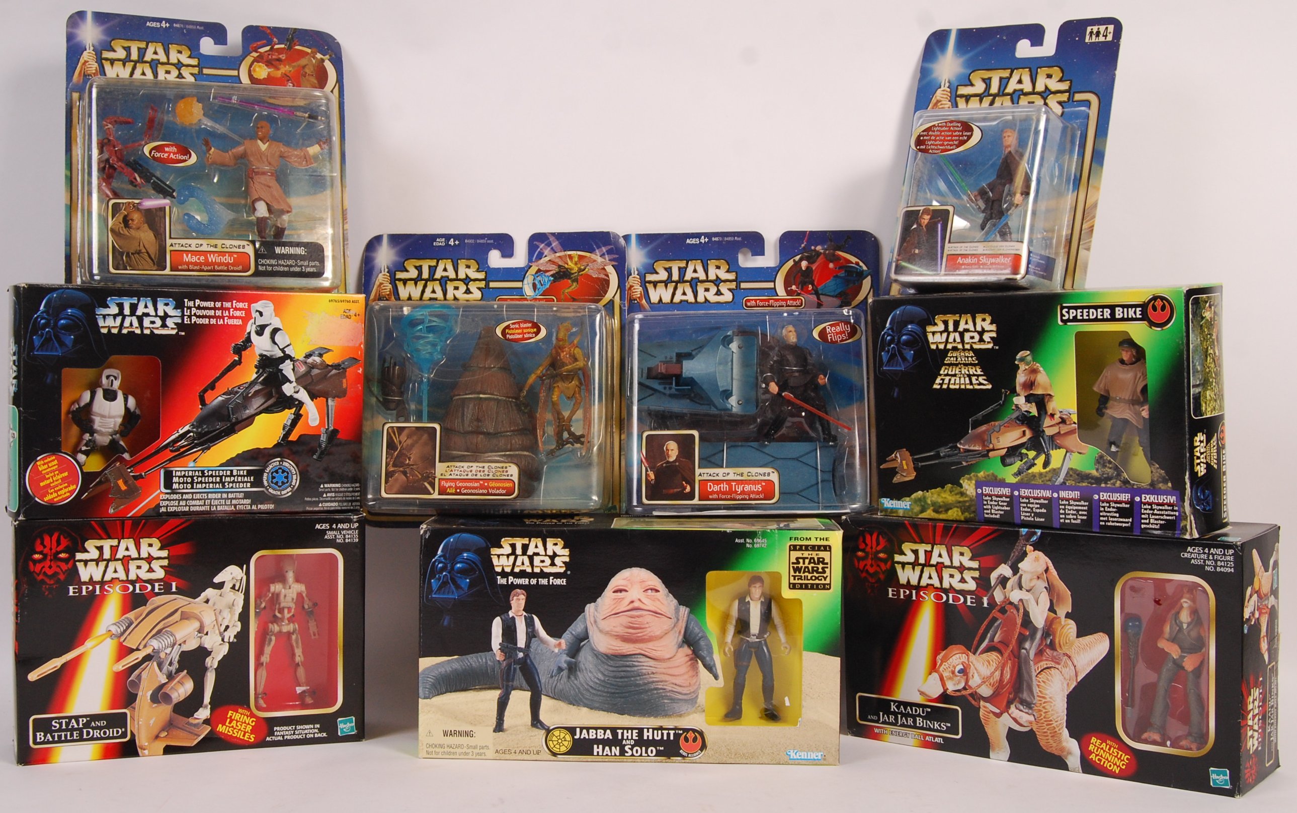 COLLECTION OF ASSORTED STAR WARS PLAYSETS AND FIGURES