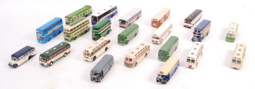 COLLECTION OF ASSORTED EFE 1/76 SCALE DIECAST BUSES