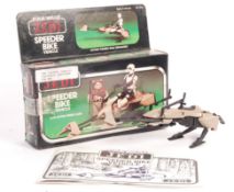 VINTAGE KENNER STAR WARS SPEEDER BIKE ACTION FIGUR