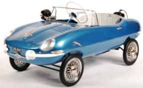 INCREDIBLE 1960'S TRI-ANG E-TYPE JAGUAR PEDAL CAR