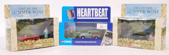 COLLECTION OF CORGI TV RELATED DIECAST MODELS