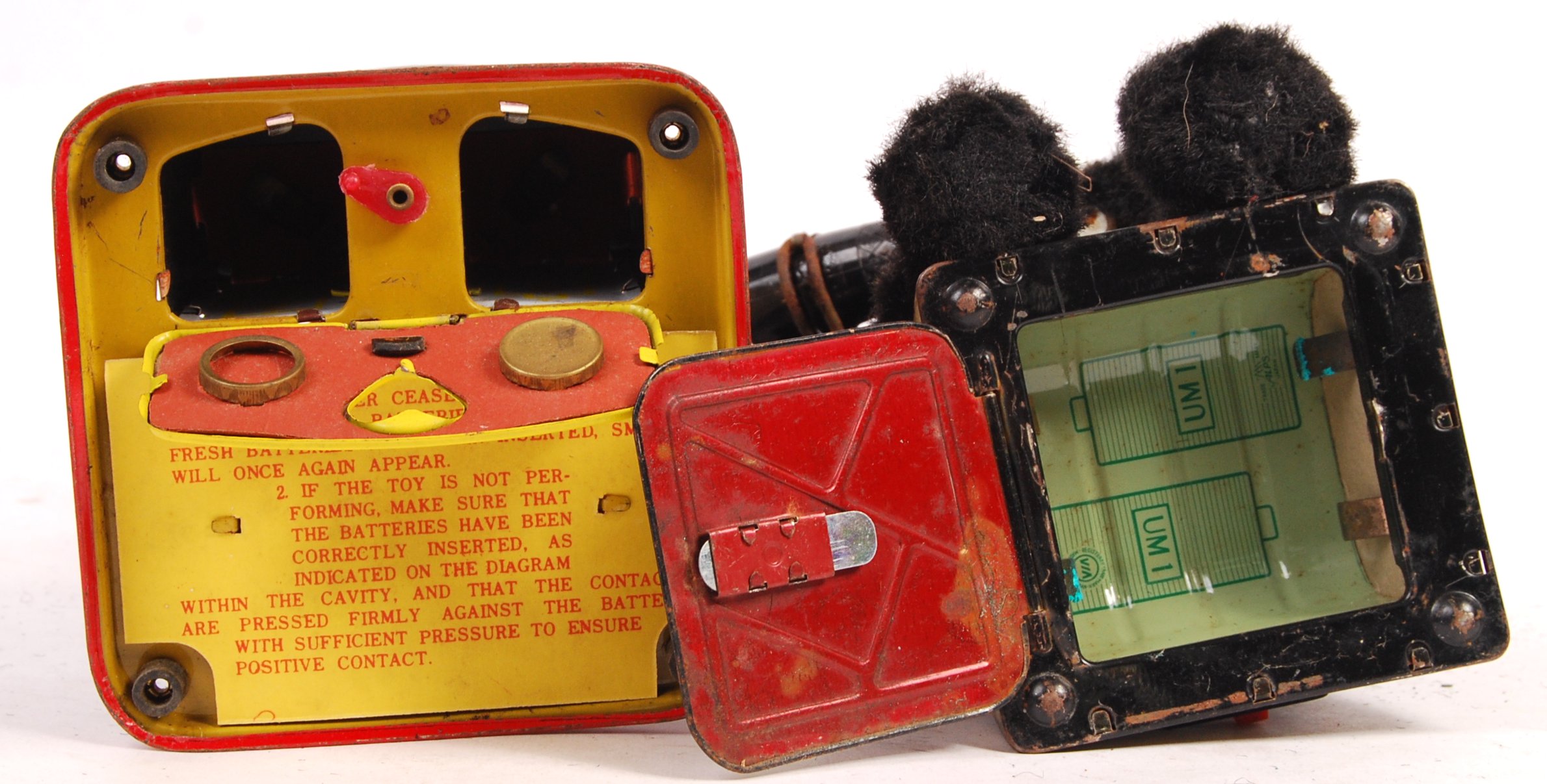 TWO RARE VINTAGE 1950'S TINPLATE MECHANICAL TOYS - Image 5 of 5