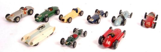 COLLECTION OF MERIT AND AIRFIX RACING CAR KITS