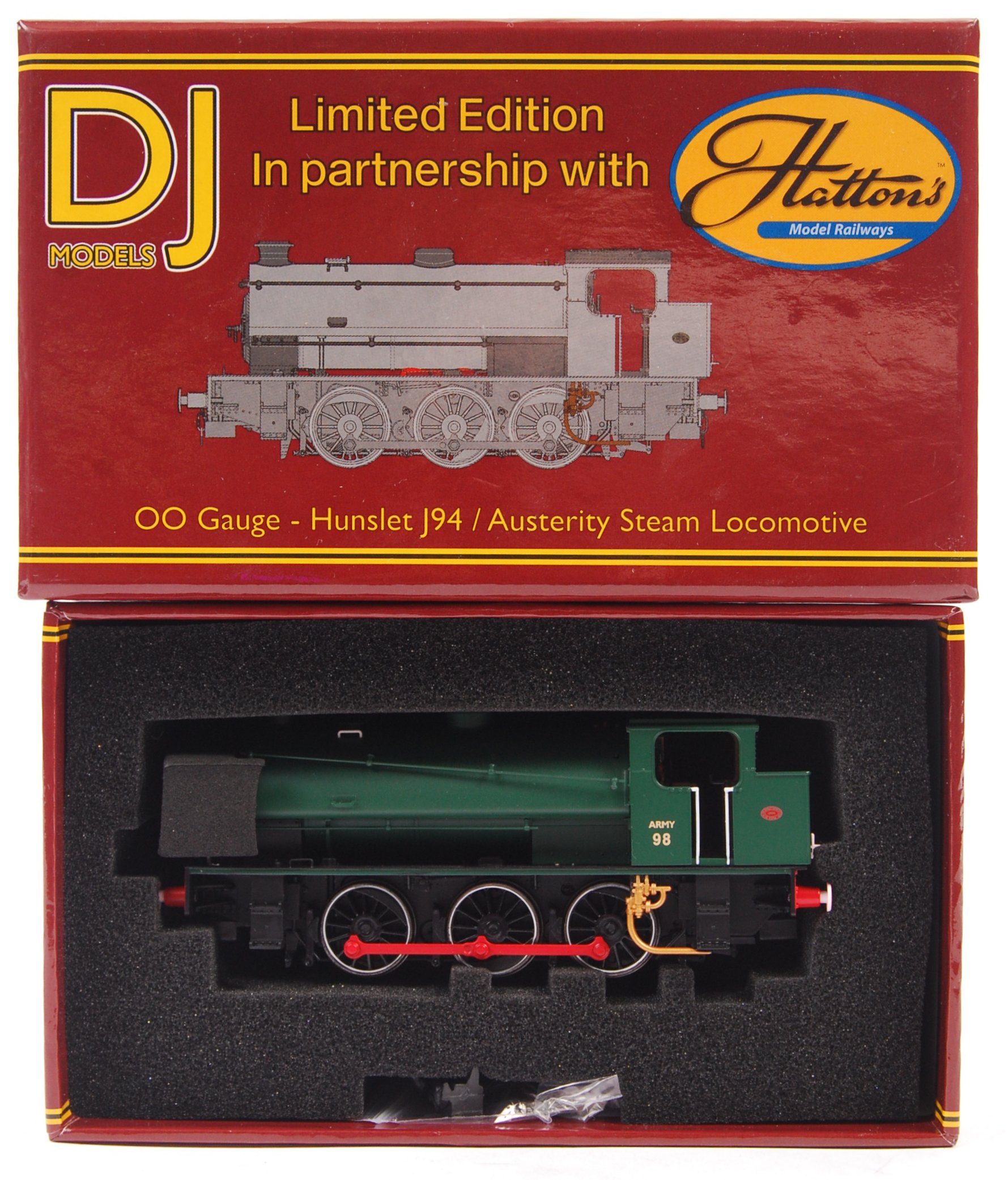 RARE LIMITED EDITION HATTONS DJ MODELS 00 GAUGE LOCOMOTIVE