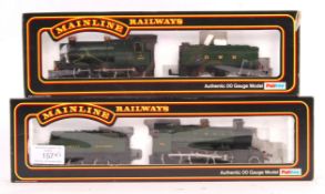 TWO VINTAGE PALITOY MAINLINE BOXED 00 GAUGE TRAIN ENGINES