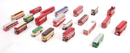 COLLECTION OF EFE 1/76 SCALE DIECAST MODEL BUSES