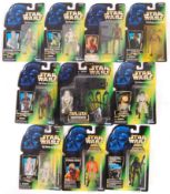 COLLECTION OF ASSORTED CARDED STAR WARS FIGURES