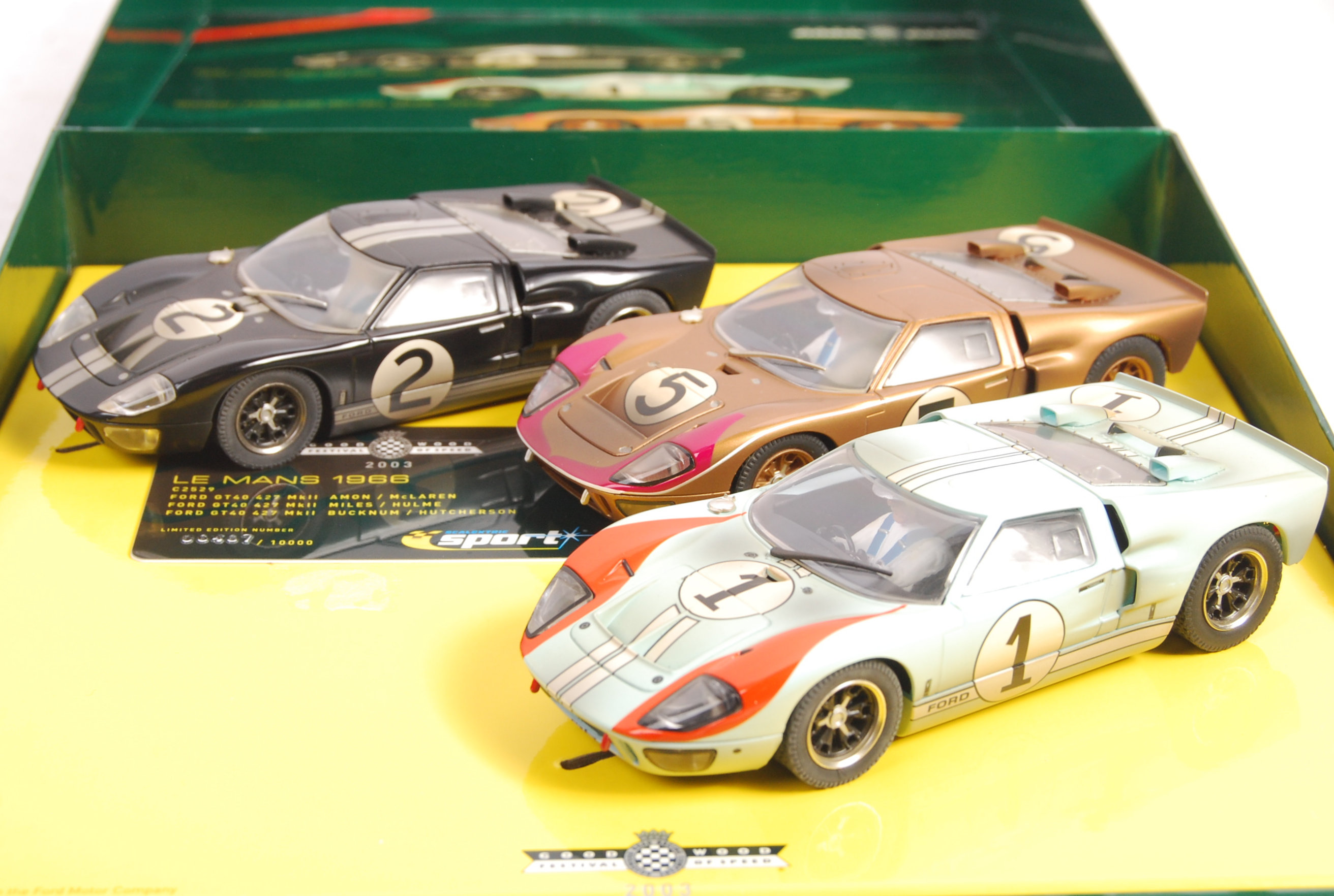 RARE SCALEXTRIC LIMITED EDITION GOODWOOD FESTIVAL SET - Image 2 of 4