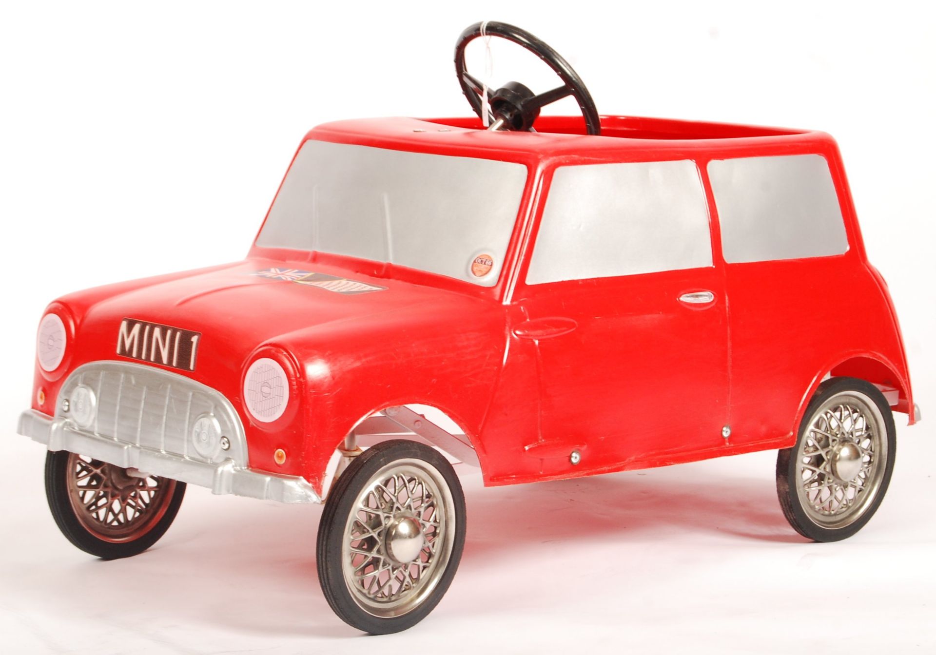 RARE 1960'S LEEWAY MINI CHILD'S PEDAL CAR IN RED