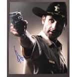 THE WALKING DEAD - ANDREW LINCOLN - SIGNED PHOTOGRAPH