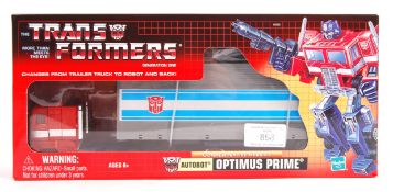 HASBRO MADE TRANSFORMERS G1 RE-ISSUE AUTOBOT OPTIMUS PRIME